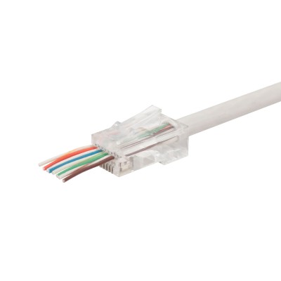 Mufa RJ45 modular, cu capat deschis, 8P8C - TS 51PRO